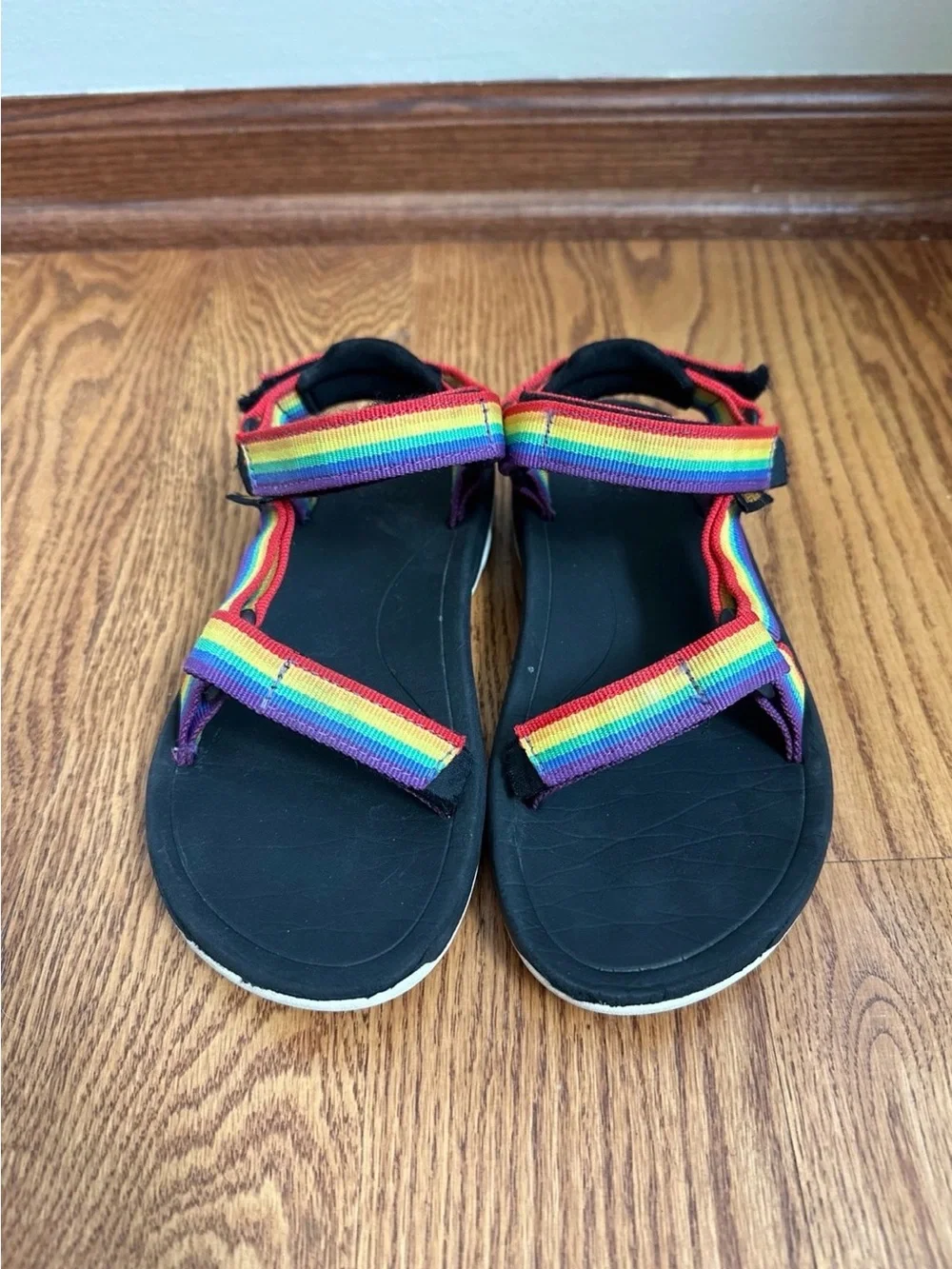 TEVA Hurricane XLT Sandals Kids Size 2 Rainbow